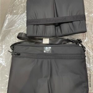Brand New Lululemon Crossbody Bag and Diaper Changing Mat